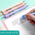 Andstal 0.5MM Bullet Erasable Gel Pen 5 Vivid Colors Pen Gel Silicone Grip Gel Ink Pen For School Supplies